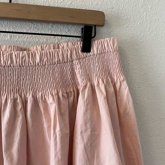 Pomander Place Tuckernuck Top Size Med Inslee Off Shoulder Pink Cottage Preppy - Picture 3 of 15